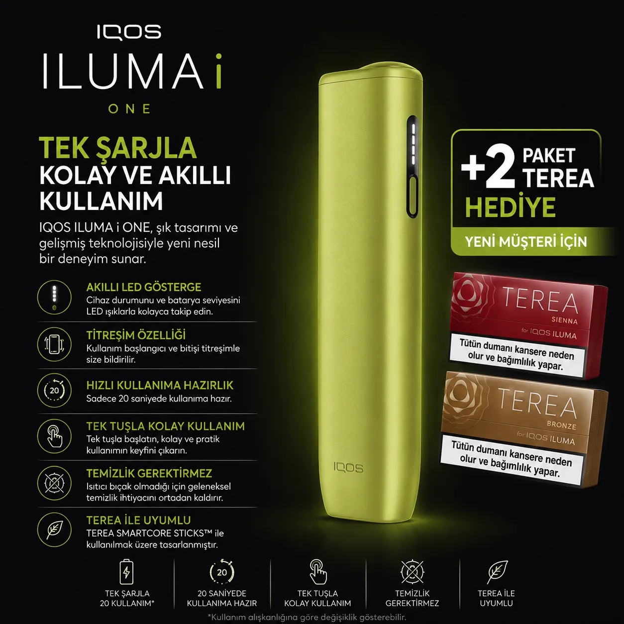 IQOS ILUMA i ONE – Yeşil